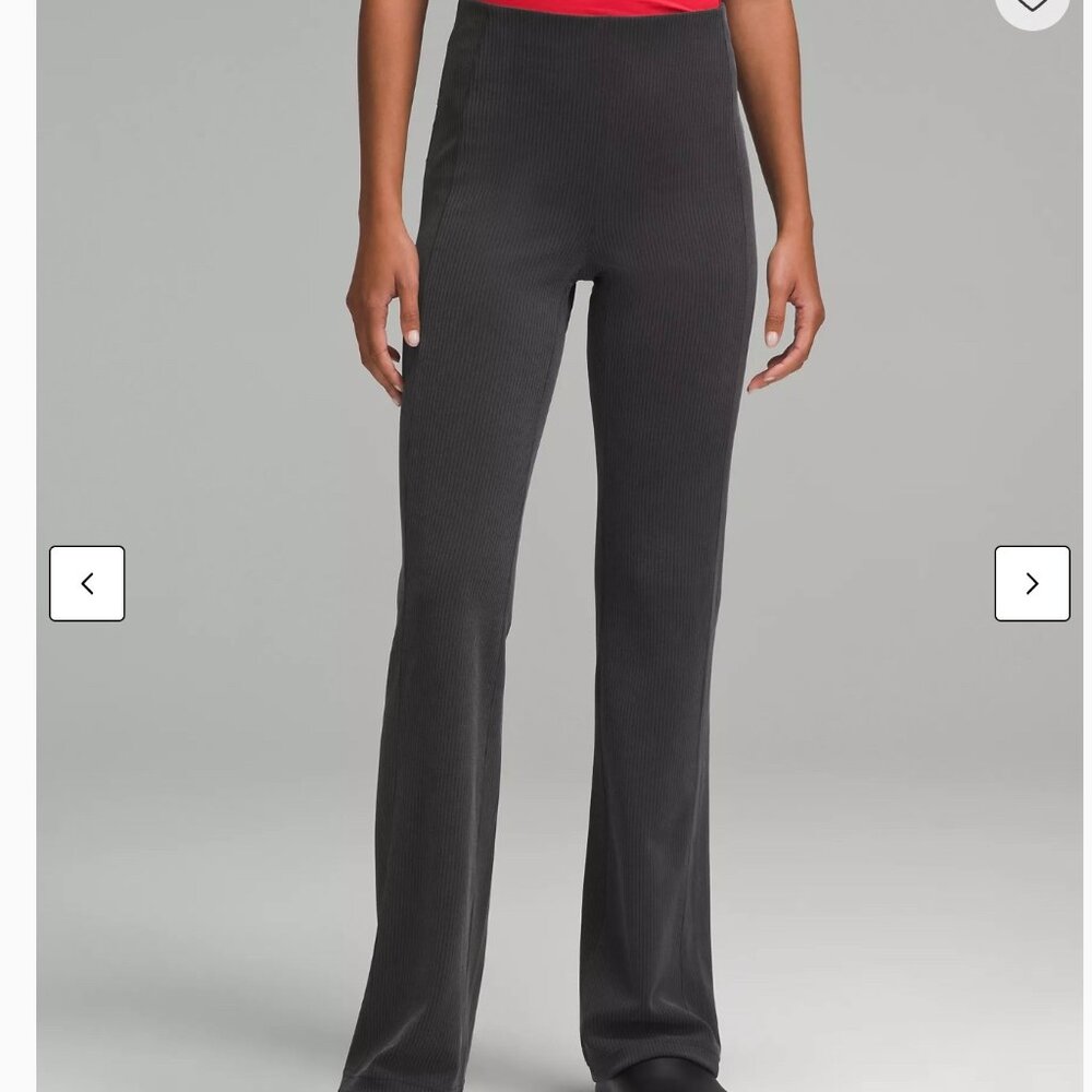 Lululemon Ribbed Softstreme Flared Pant